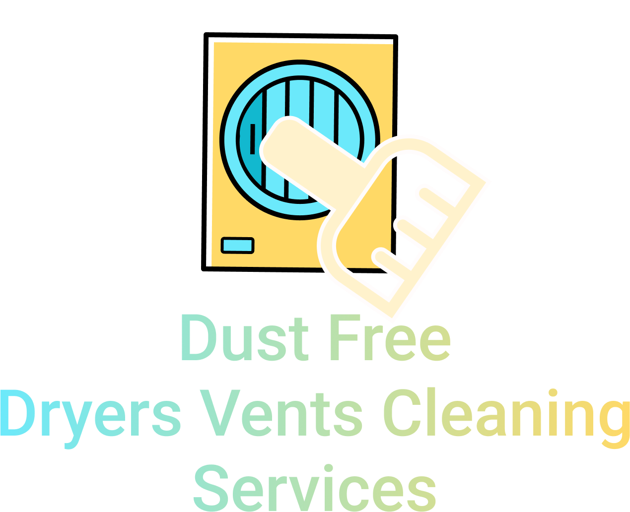 Dust-Free Dryers Vents Cleaning Services Logo